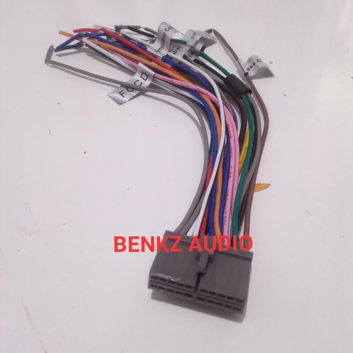 PREMIUM Soket head unit dvd sansui SA5202i 20 pin original