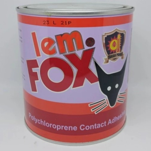 

lem kuning fox kg 600 gram/ lem fox kuning serbaguna 600 gr