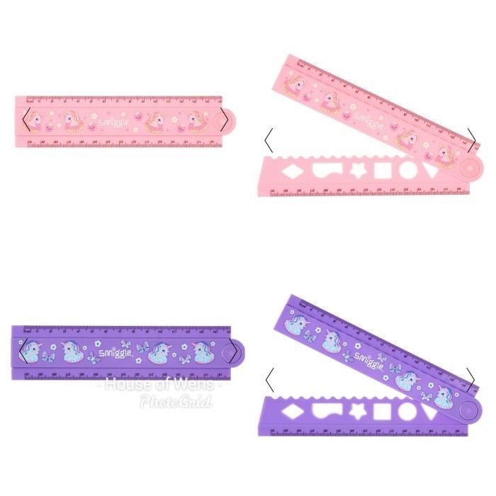

SMIGGLE UNICORN UNIVERSE FOLDUP RULER ORIGINAL - PENGGARIS SMIGGLE