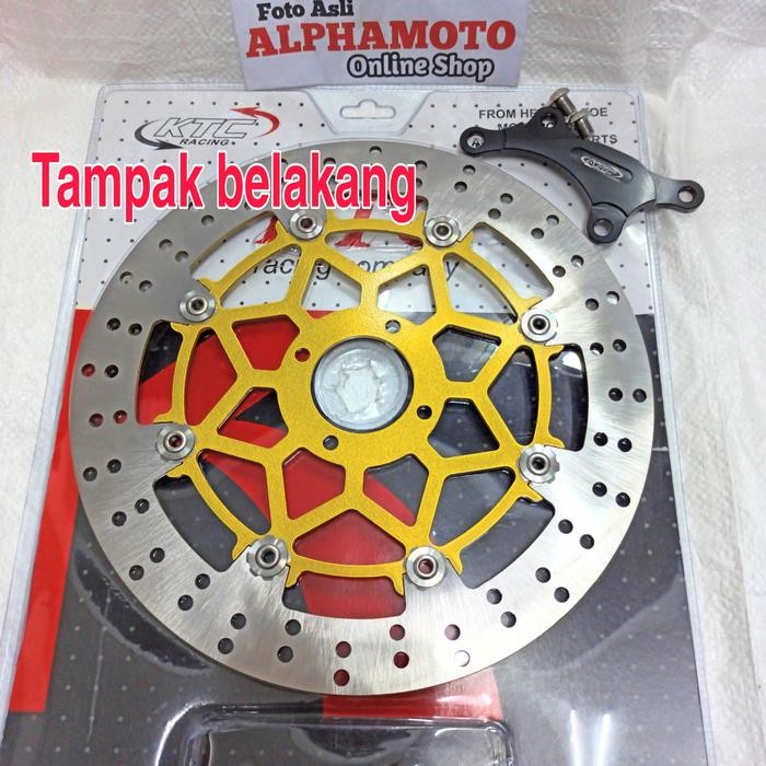 DISC KTC JUPITER MX Z1 VEGA R NEW ZR CAKRAM DEPAN KITACO PIRINGAN 320M GRATIS ONGKIR