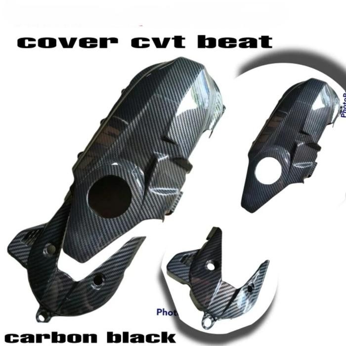 COVER BAK CVT DUCK CVT SET CARBON HONDA BEAT SCOOPY ESP FI 2015 2019 TERMURAH