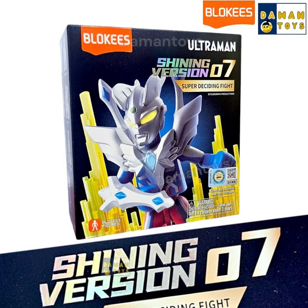 Blind Box Blokees Ultraman Shining Version Kaiser Belial Ultimate Zero Jean Bot Darklops Glenfire