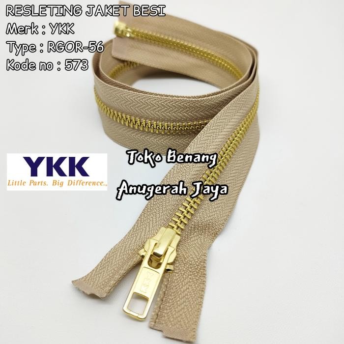 PREMIUM Resleting Jaket Besi YKK 70 cm No 573