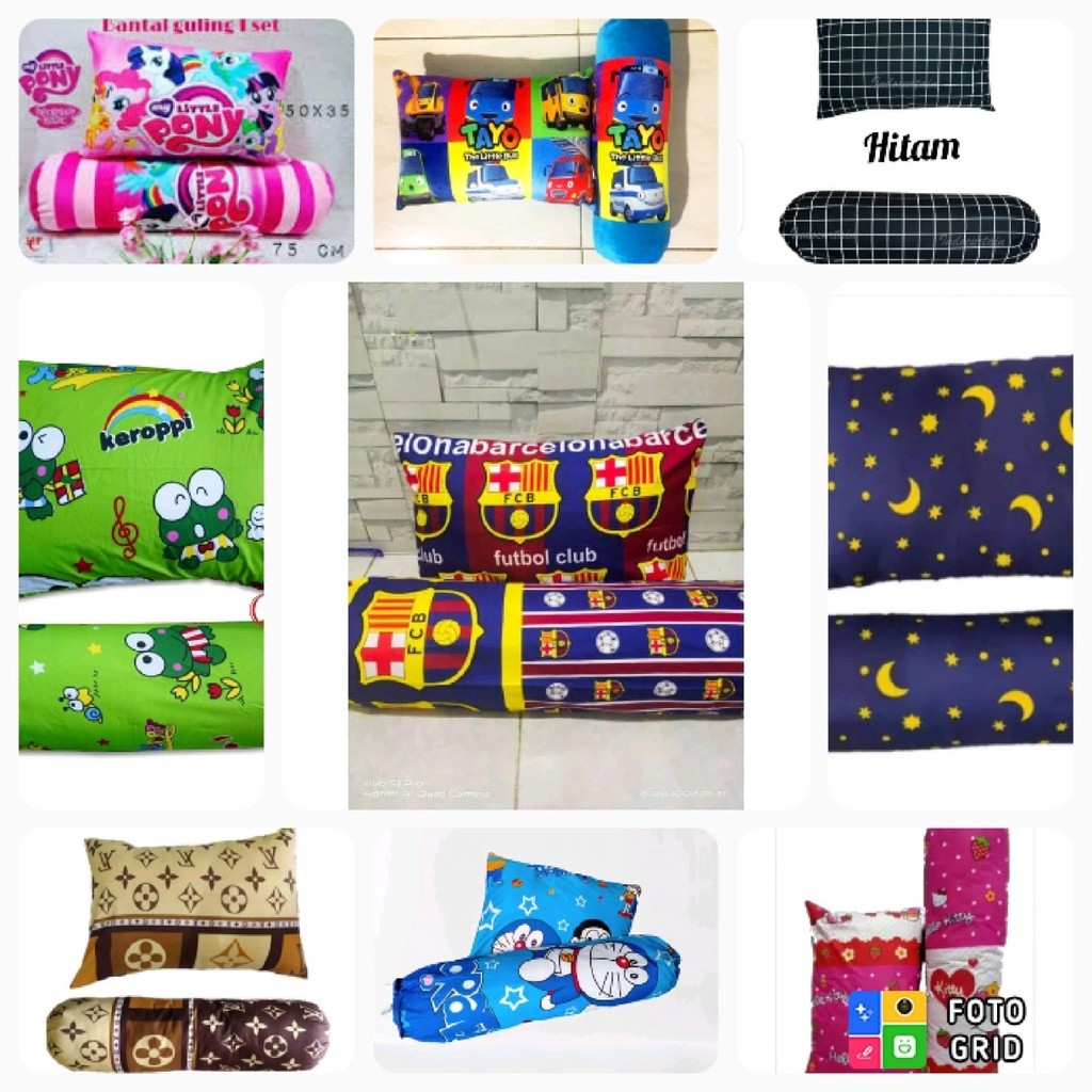 S3NdToday,,1 set sarung bantal sarung guling moif karakter dan dewasa kain polymicro/disperse tebal 