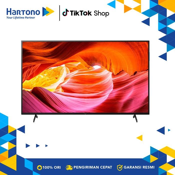 Sony X75K 50 Inch TV: 4K UHD LED Smart Google TV KD-50X75K