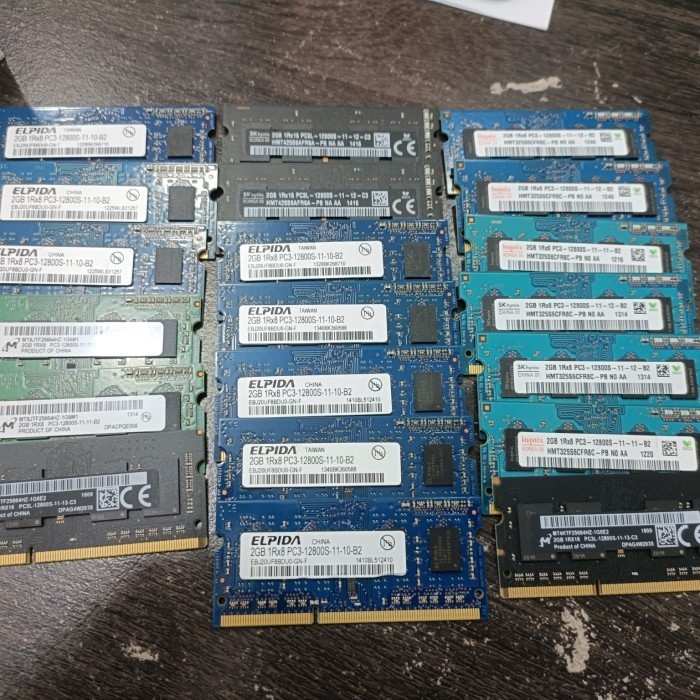 [Expert] Obral Ram DDR3 1Rx8 PC3-12800S 2GB Original Copotan