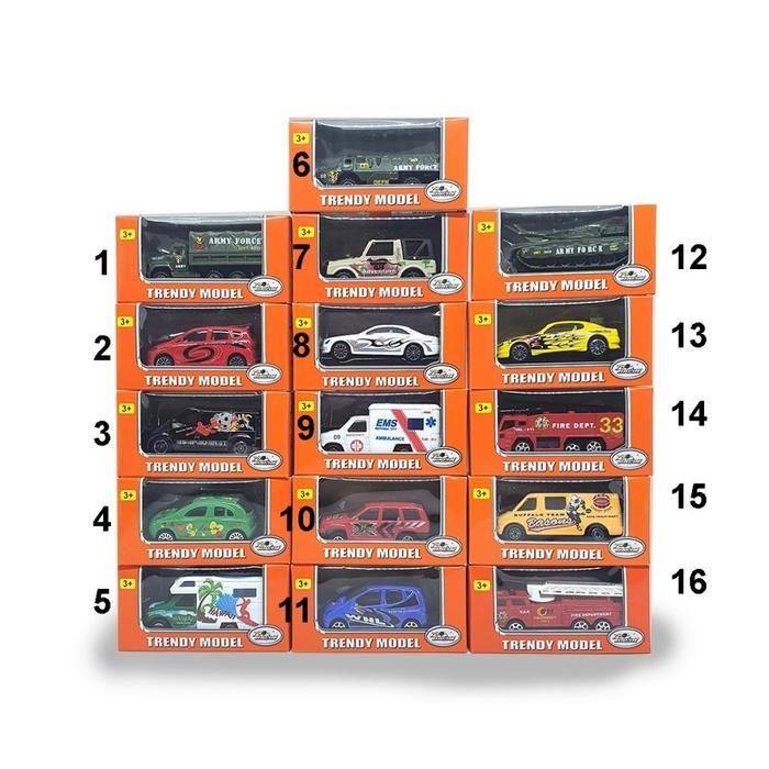 BerkahToys-- Mainan Mobil Diecast Street Machine