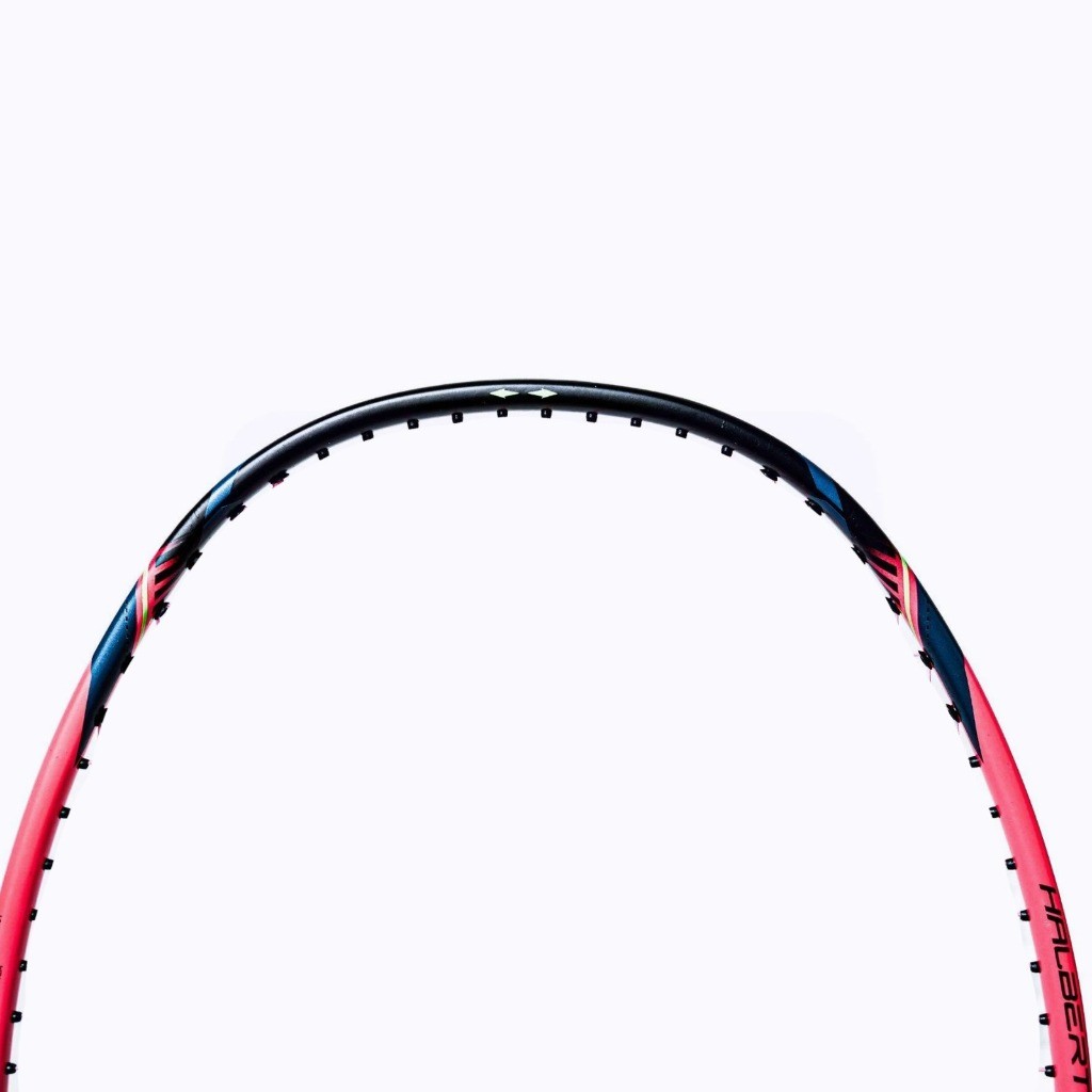 New  Raket Badminton Lining Halbertec Motor Neon Pink
