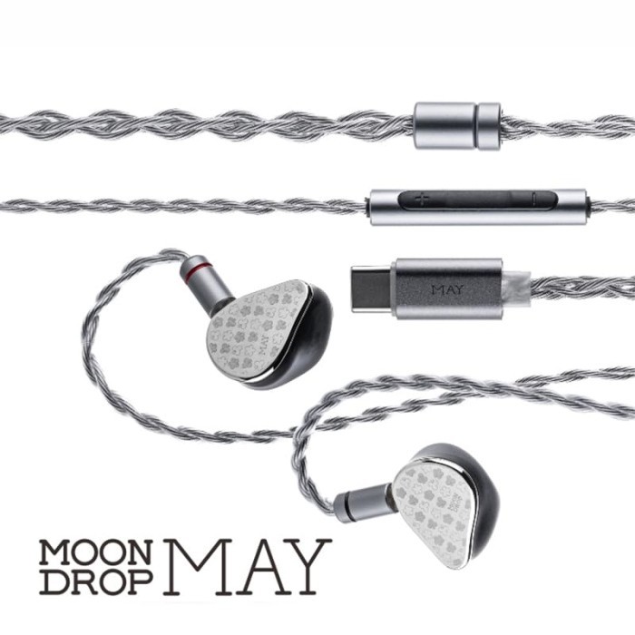 MOONDROP MAY DSP DYNAMIC DRIVER + PLANAR DRIVER IN EAR HEADPHONE