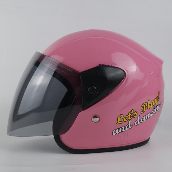 Helm Anak Anak Kecil Usia 3 - 6 Tahun Balita SNI Karakter Hello Kitty