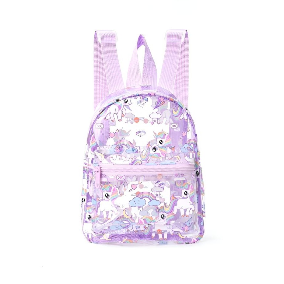 Tas Ransel Anak Mini Transparan Hadiah Ulang Tahun Lucu - Tas Mika Transparan Fashion Anak
