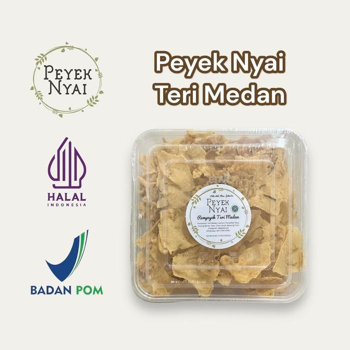 

Caraka.store1 Rempeyek Peyek Nyai Teri Medan (Large)