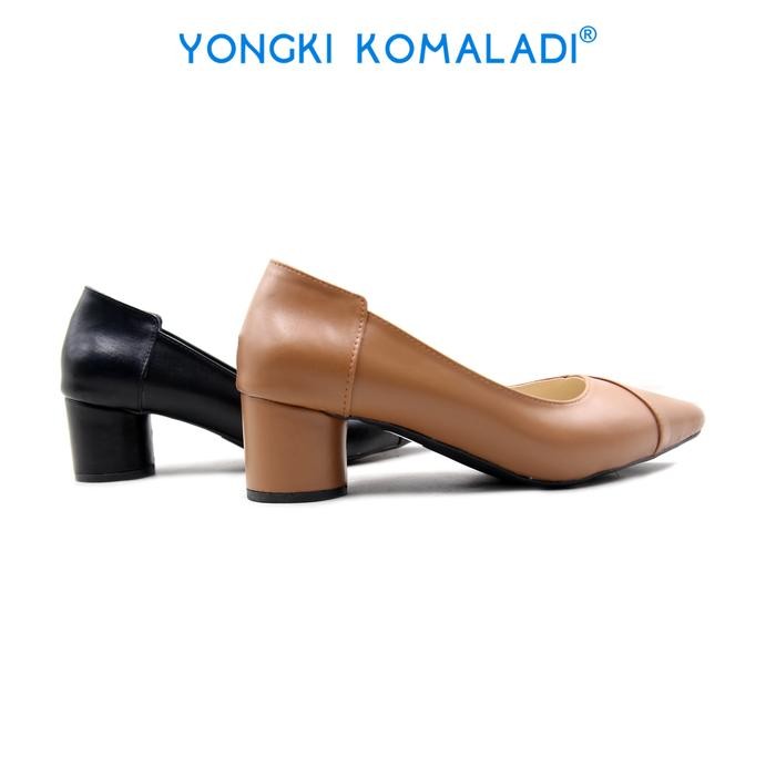 [ Original ] Yongki Komaladi Pantofel Ol-Ysl1104-22 Ladies Heels Hitam Shoes Wanita Merah