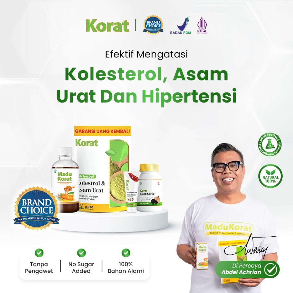 Korat - Madu Korat 1 Botol Madu Mengatasi Penyakit Asam Urat Dan Kolesterol Madu Korat Pasti Sembuh