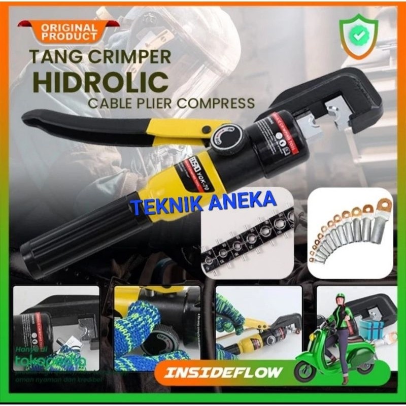 TANG PRESS HYDRAULIC 70MM SKUN KABEL HYDROLIX 70 MM CRIMPER HYDROLIK