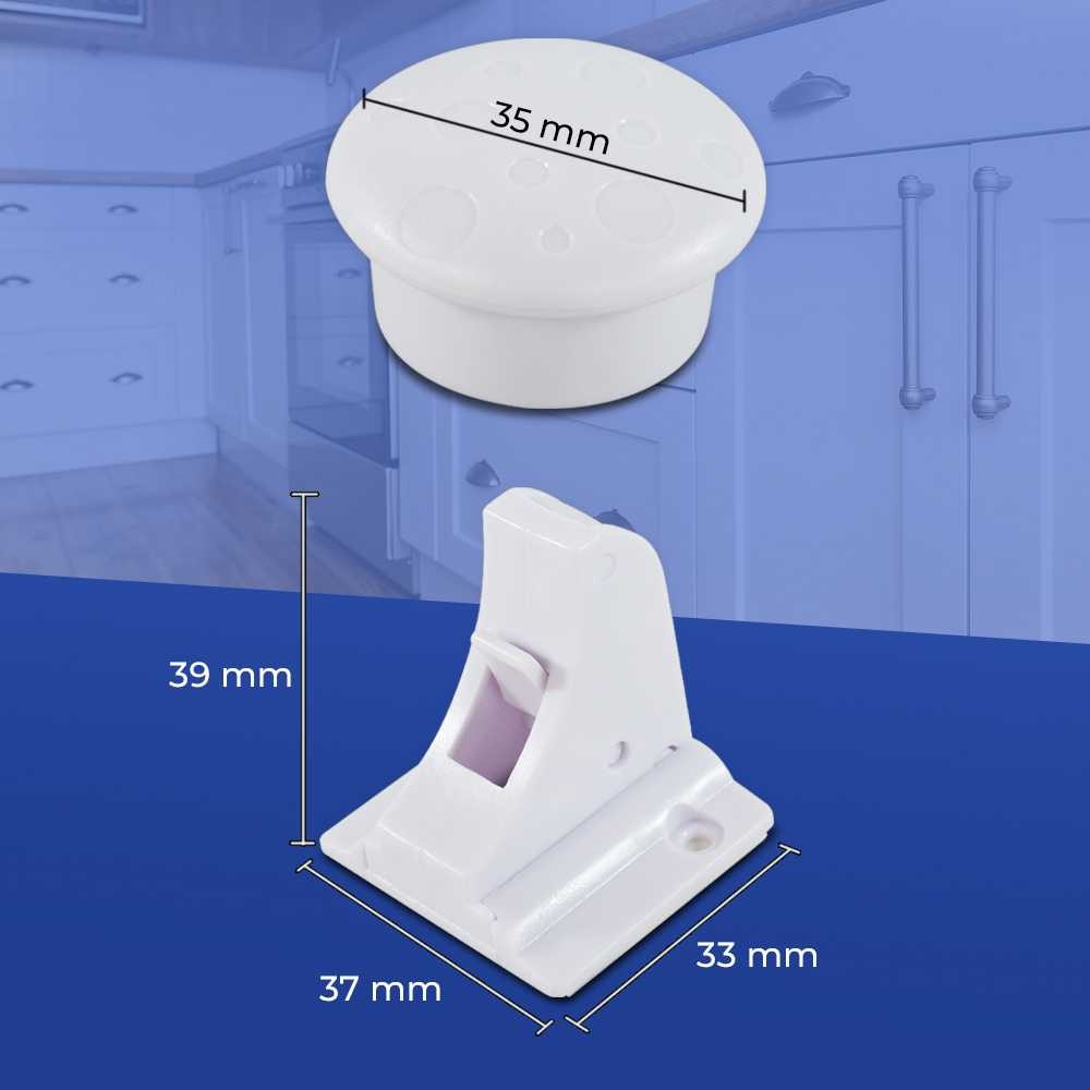 Koolboy Kunci Laci Lemari Magnetic 10 Lock 2 Key - Lk-002-Kb