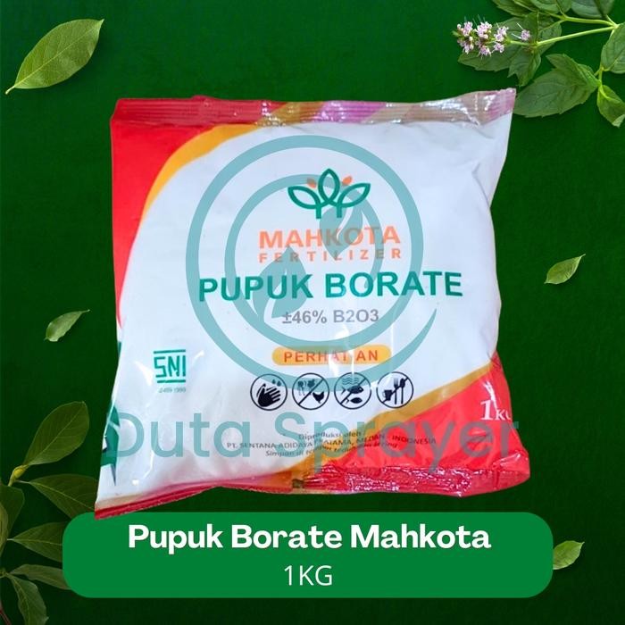 Pupuk Borate Borat Boron Mahkota Kemasan 1Kg Original