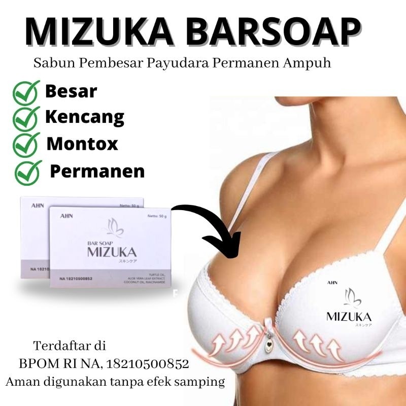 Ready selalu- OBAT PENGENCANG PEMBESAR PERAWATAN PAYUDARA WANITA PERMANEN SABUN MIZUKA BAR SOAP