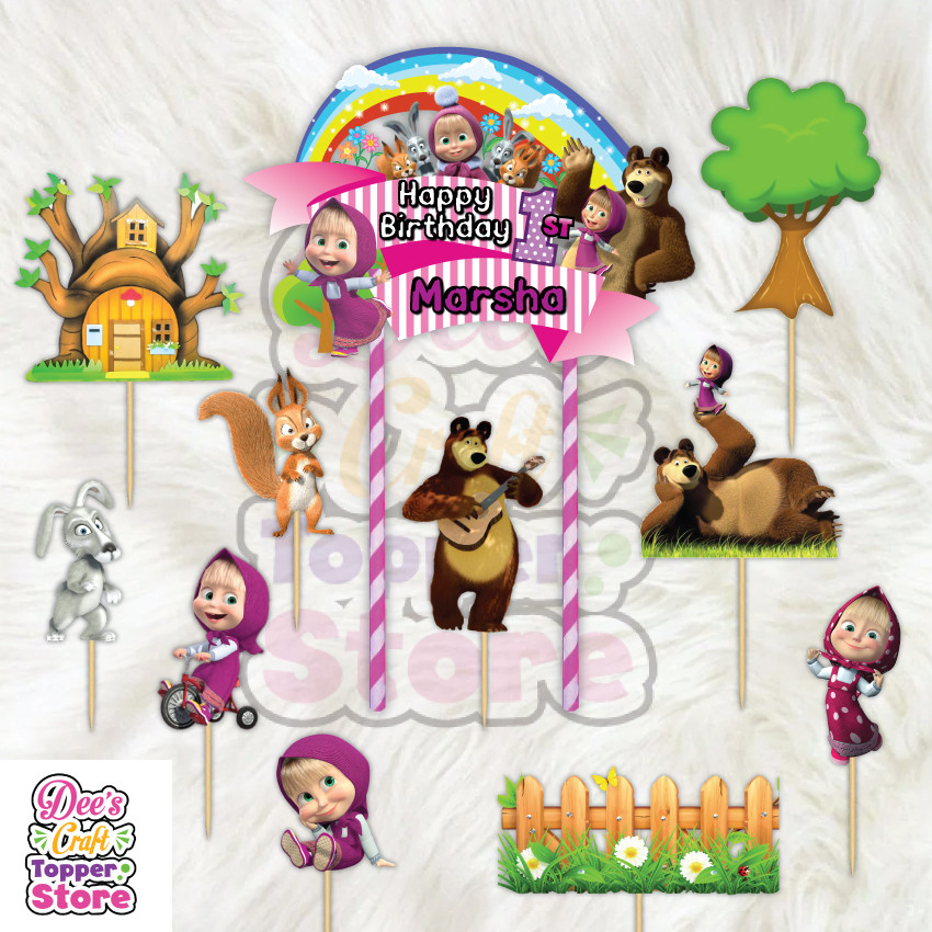 Topper Cake Custom Karakter