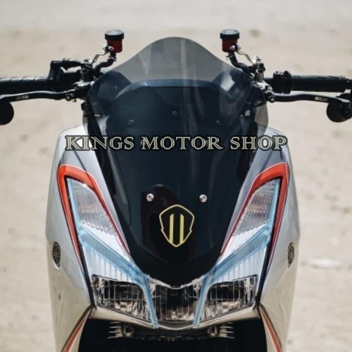 WINDSHIELD VISOR YAMAHA LEXI SECTBILL 45 CM BUBBLE