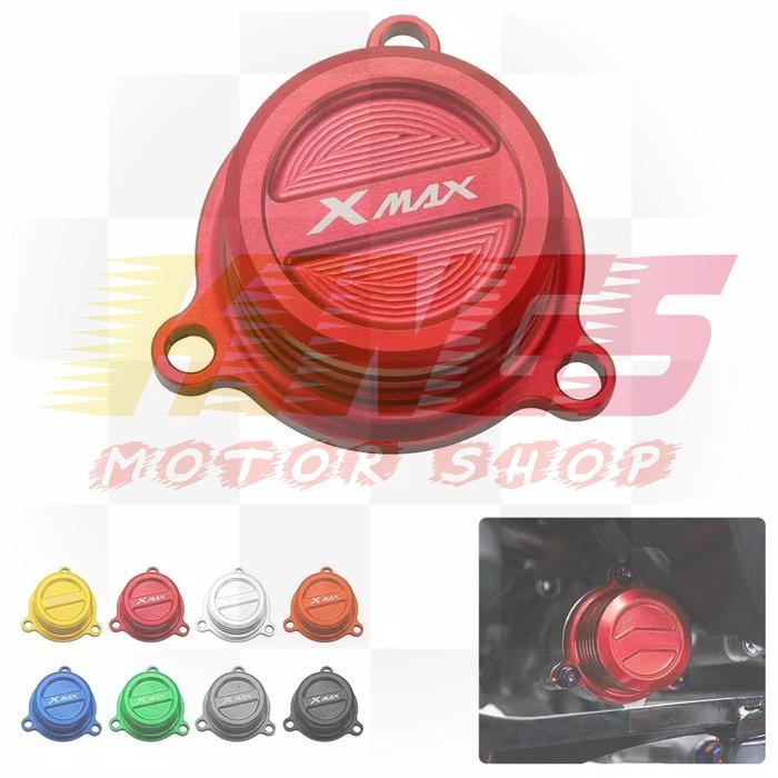 TUTUP FILTER OLI YAMAHA XMAX 250 300 TERLARIS