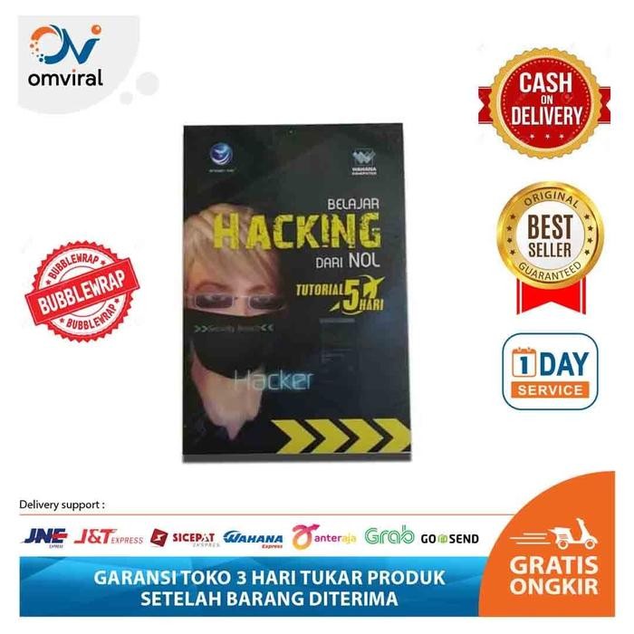 Terlaris Buku Sakti Hacker - Tutorial 5 Hari Belajar Hacking Dari Nol