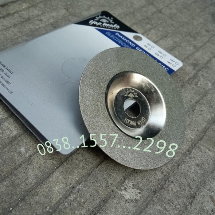 Mata poles pinggul keramik granit TJAP MATA grit 120 mata bevel granit