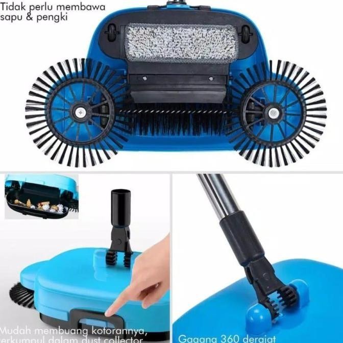 Sapu Otomatis - Sapu Pel Lantai Sapu Elektrik Sapu