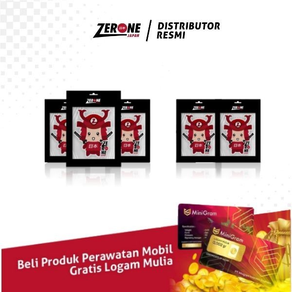 [Expert] Parfum Pewangi Pengharum Ruangan Mobil Gantung Kertas Zerone Japan