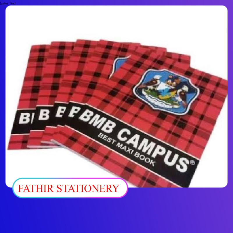 

BUKU TULIS BMB CAMPUS 36 LBR - ISI 10 BUKU