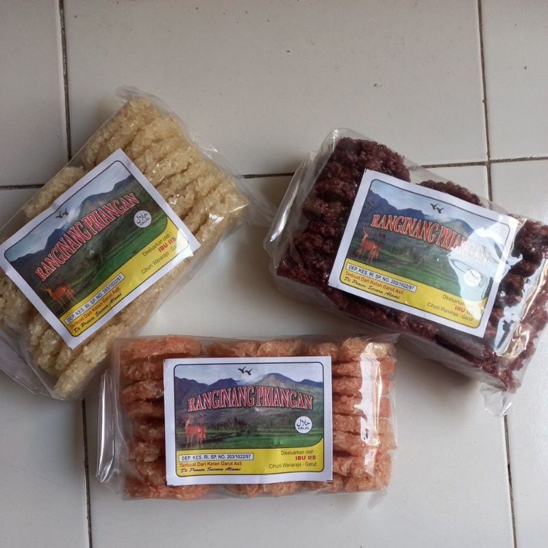 

Rengginang Mentah Murah 400 Gram Rengginang Priangan