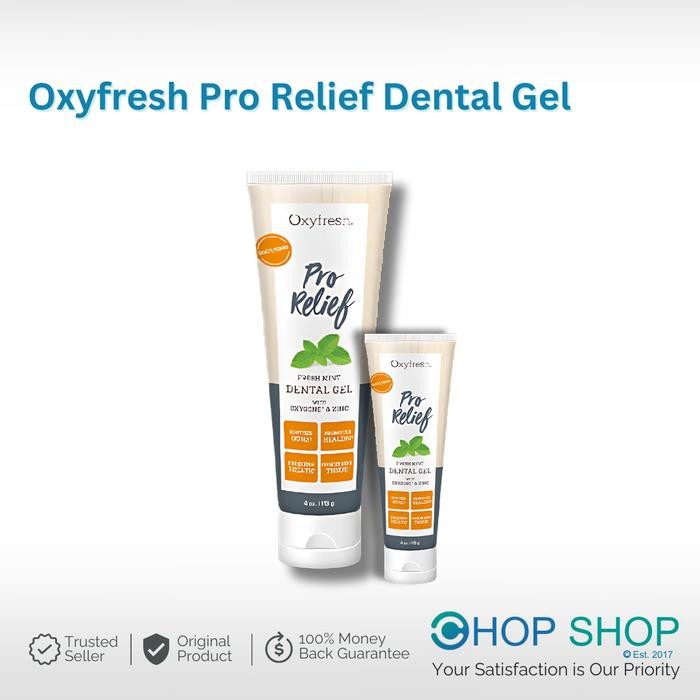 ORIGINAL Dental Gel Oxyfresh Pro Relief Fresh Mint