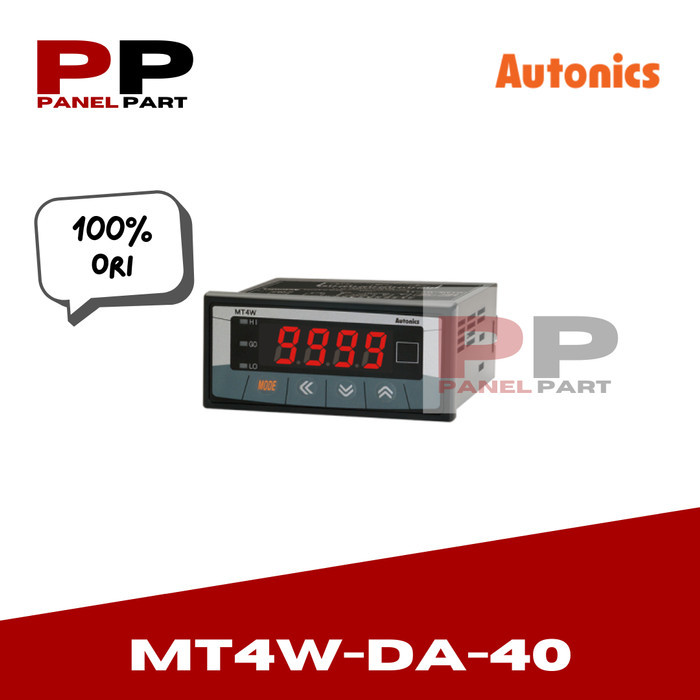 DIGITAL PANEL METER AUTONICS MT4W-DA-40 GRATIS ONGKIR