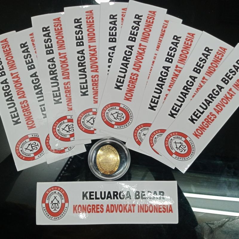 

pin+stiker kongres advokat indonesia