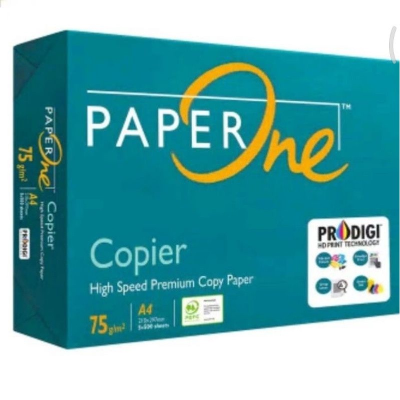 

Kertas PaperOne A4 75gsm & 80gsm