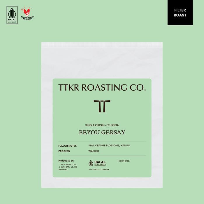 

Ethiopia Beyou Gersay Washed - Specialty Coffee (Biji Kopi/ Roasted Beans)