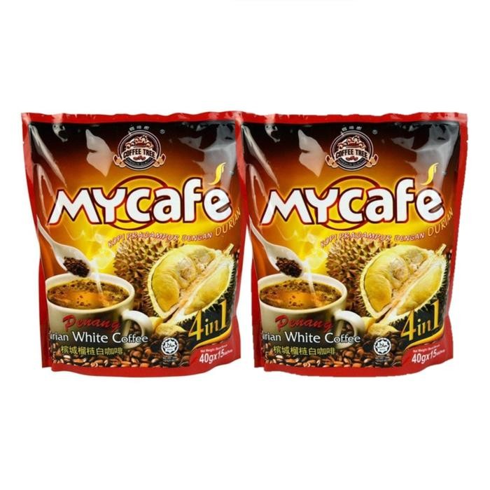 

MyCafe Penang Durian white Coffee (Kopi Durian) 15 scht x 40G my cafe