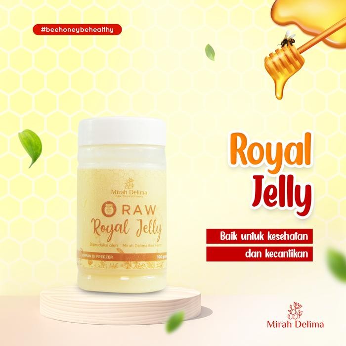 

Raw Royal Jelly - Pure and Fresh - 100 gram