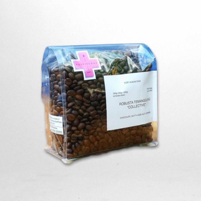

biji kopi robusta temanggung MEDIUM TO DARK Roast, 250gr