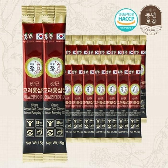

Ginseng Korea Red Ginseng Extract Everyday isi 10 Sachet
