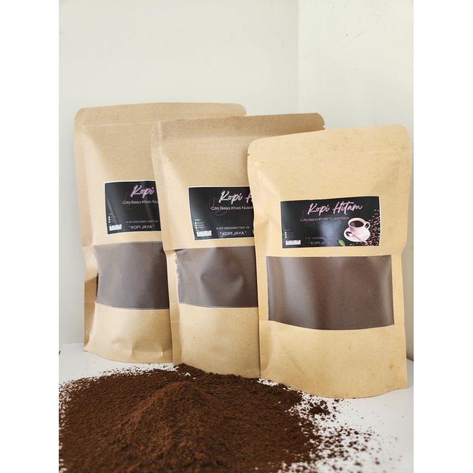 

KOPI HITAM - 1 Kg Kopi Bubuk Hitam Termurah / Kopi Bubuk Harga Ekonomis / Kopi Bubuk Giling Nikmat /