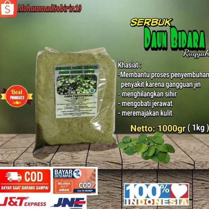 

BARU!! Serbuk Daun bidara Arab Murni 100% (1kg)