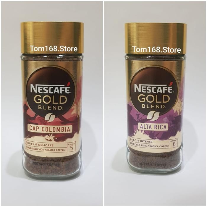 

NESCAFE GOLD BLEND ALTA RICA / CAP COLOMBIA - ORIGINAL & READY STOCK !