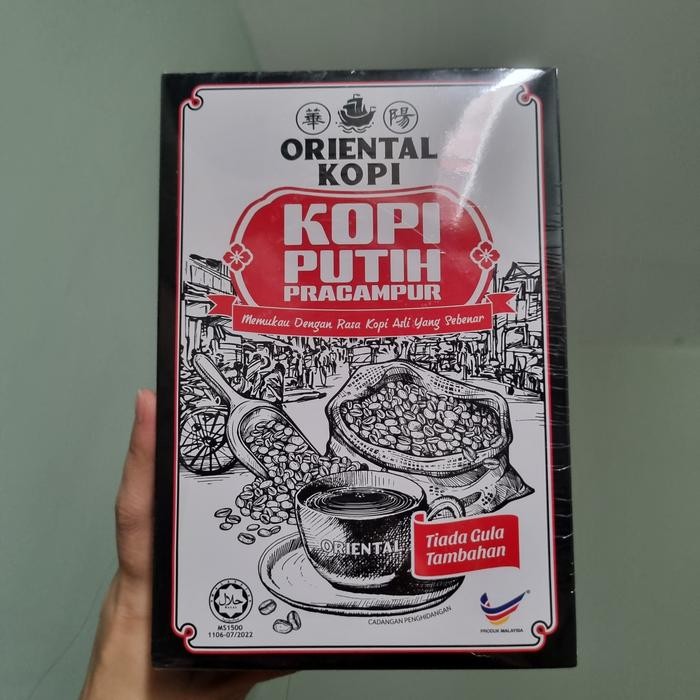 

oriental kopi tanpa gula tambahan white coffee no sugar added 10s