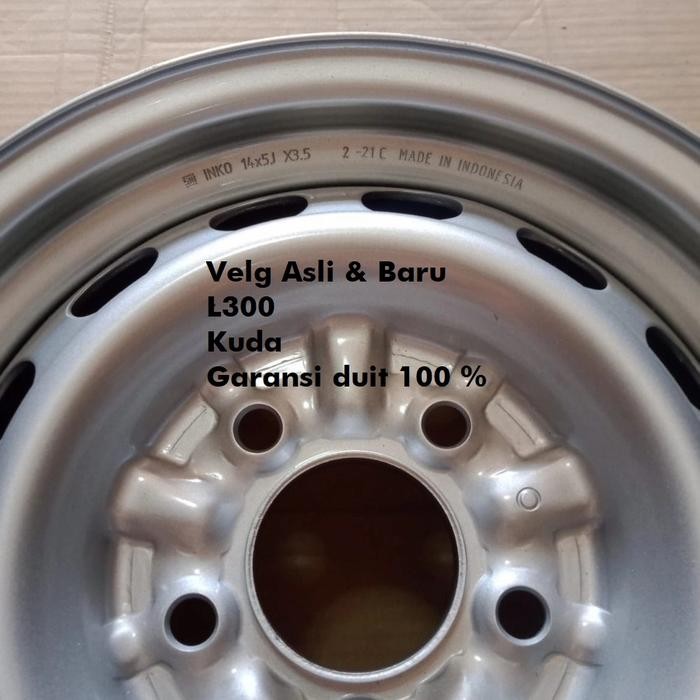 Velg mobil Ring 14 Mitsubishi L300 Diesel KUDA INKO New OEM ori Besi