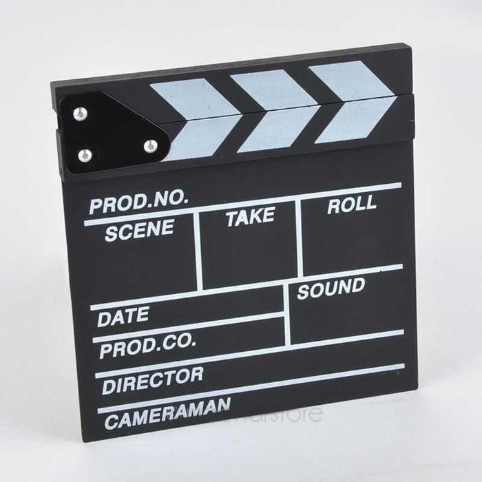 

Clapper Board Papan Take Action Untuk Syuting [Promo!!!Diskon!!Sale!!!Hot!!!Terlaris!!!R030525A