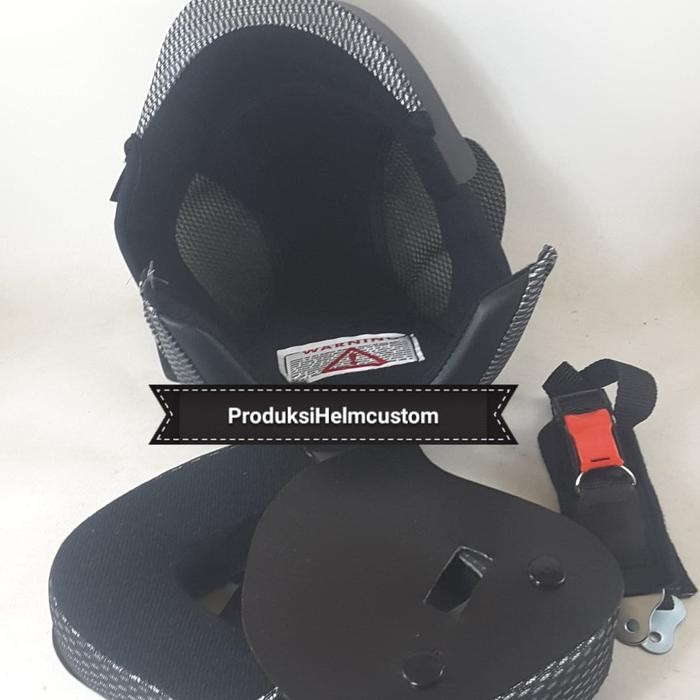ReadyGan- Busa Full set Helm bogo Grab Gojek Universal