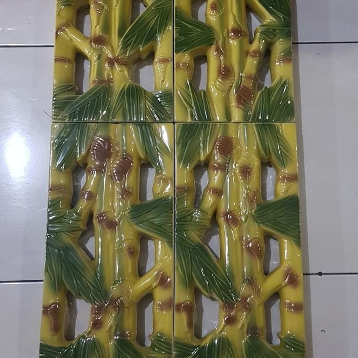 Terlaris roster keramik bambu 20 x 40cm