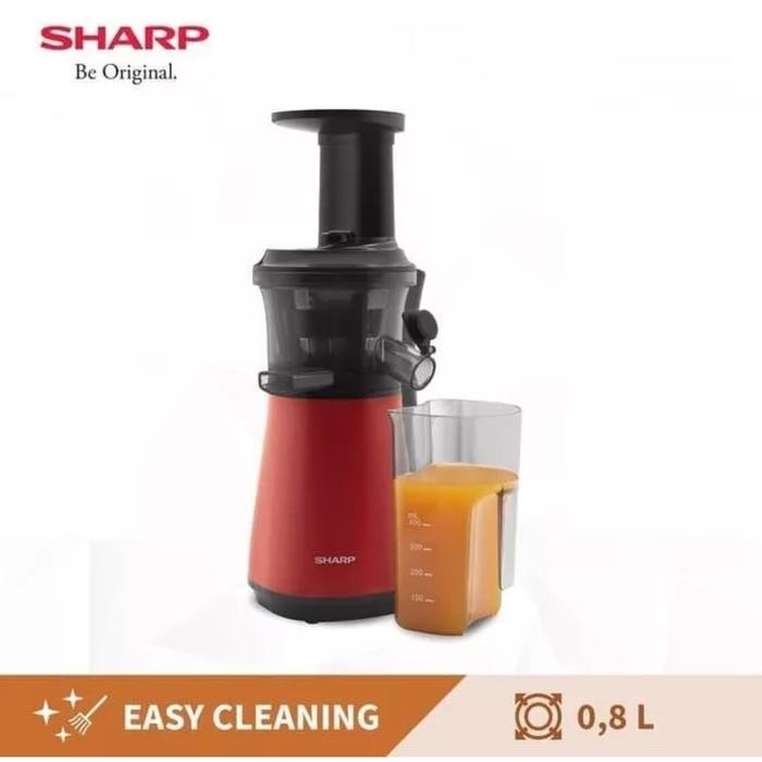 SLOW JUICER SHARP EJC20YRD, JUICER SHARP MERAH
