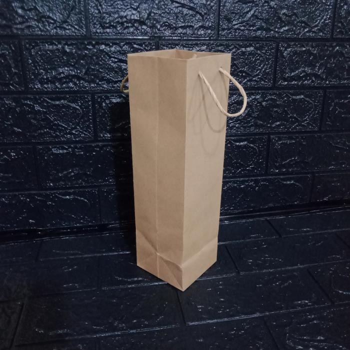 

Pesta- paper bag botol jual per pack isi 12 pcs